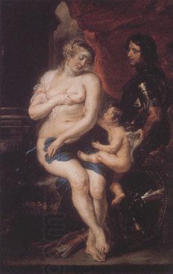Peter Paul Rubens Venus,Mars and Cupid (mk01) China oil painting art